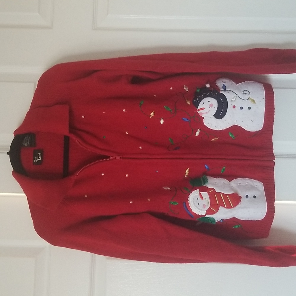 Ms. Lee Christmas sweater